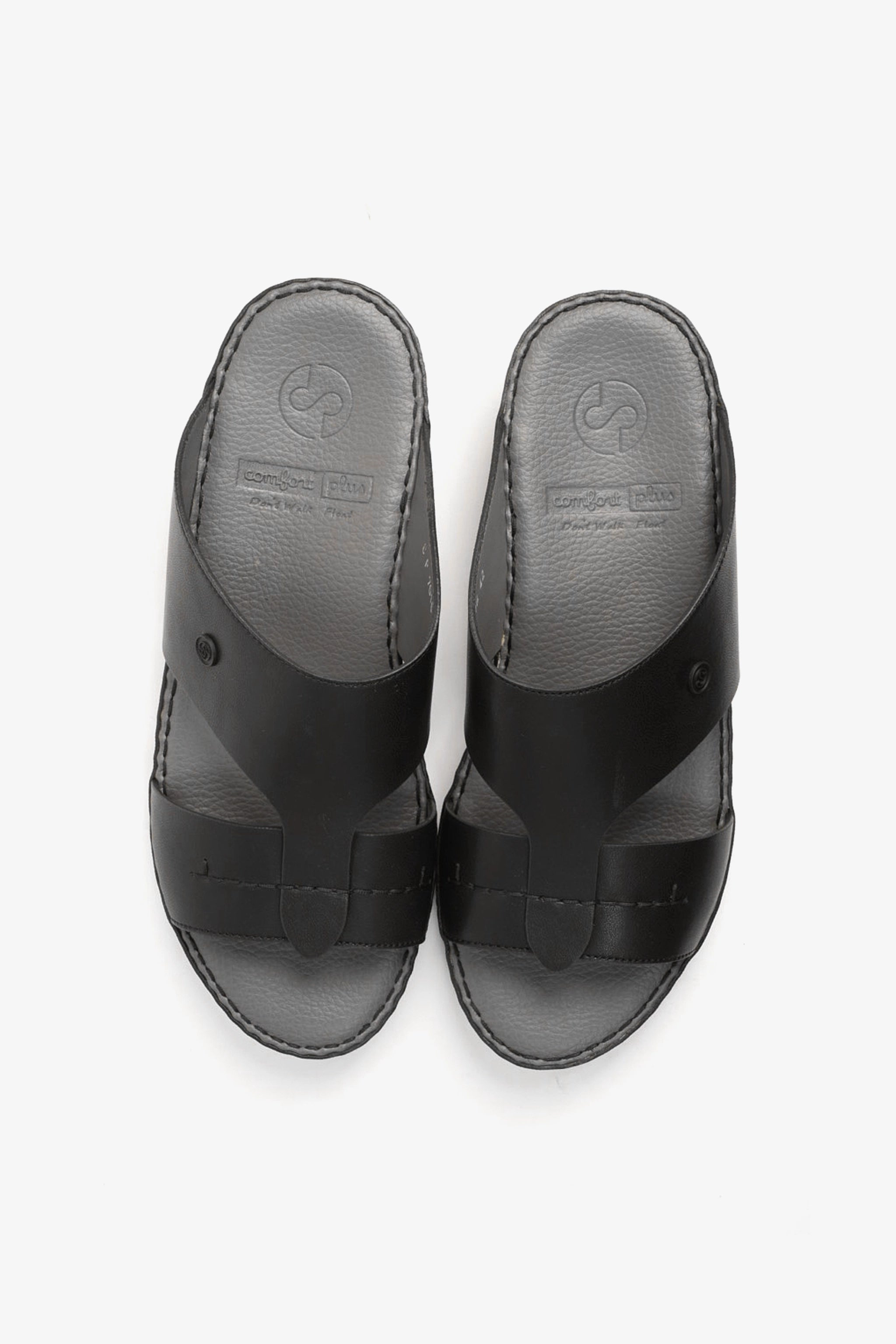 COMFORT PLUS MENS SANDALS  -  7016 BLACK