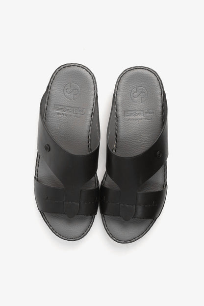 COMFORT PLUS MENS SANDALS  -  7016 BLACK