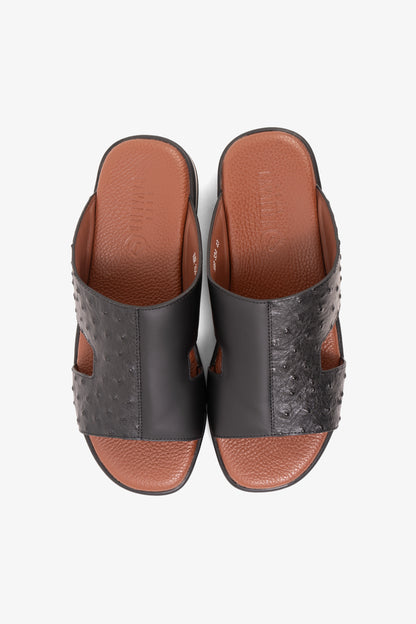 CAVALIER MENS SANDALS - HAR 334 BLACK