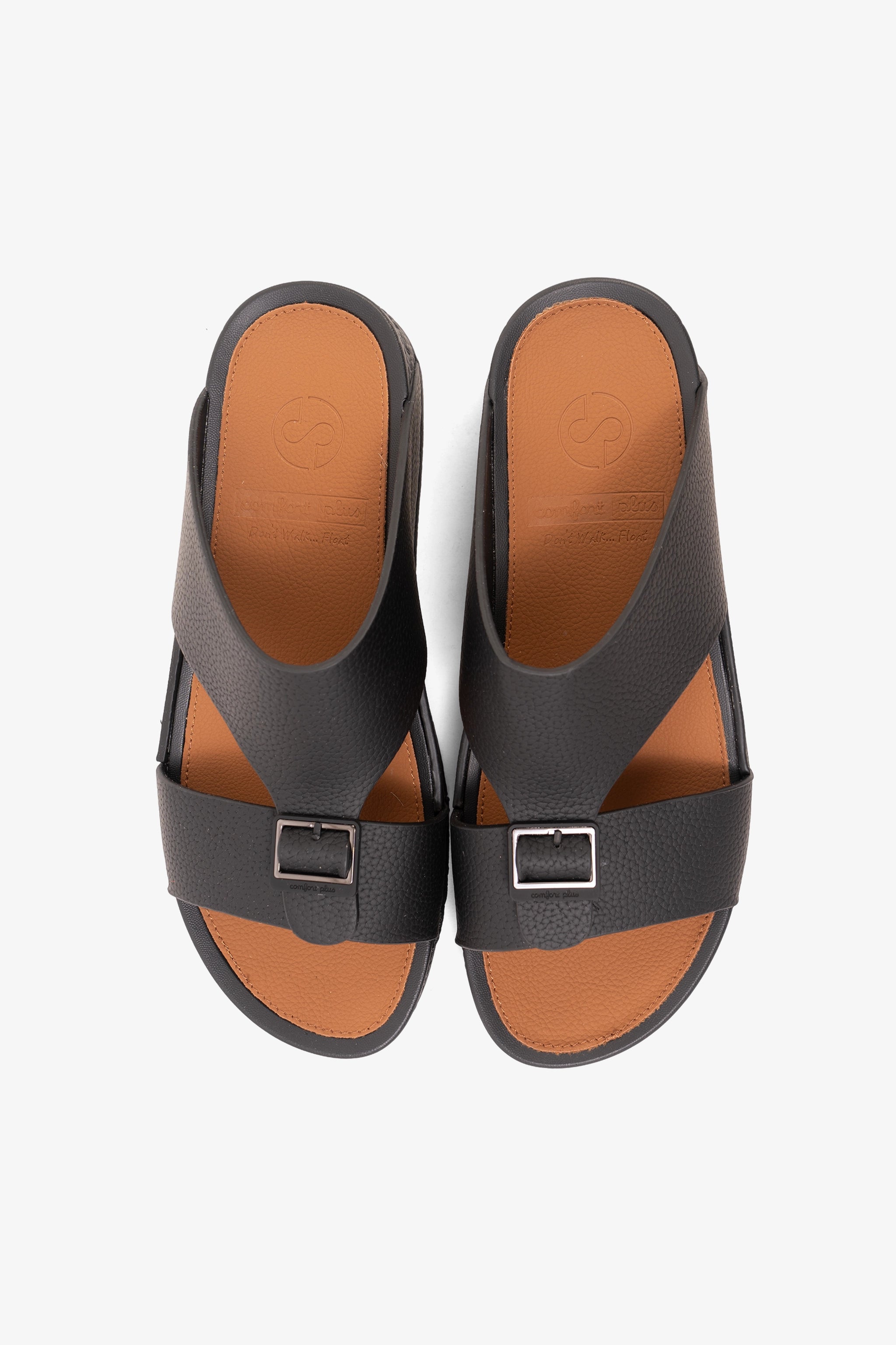 COMFORT PLUS MENS SANDALS-AS106 BLACK