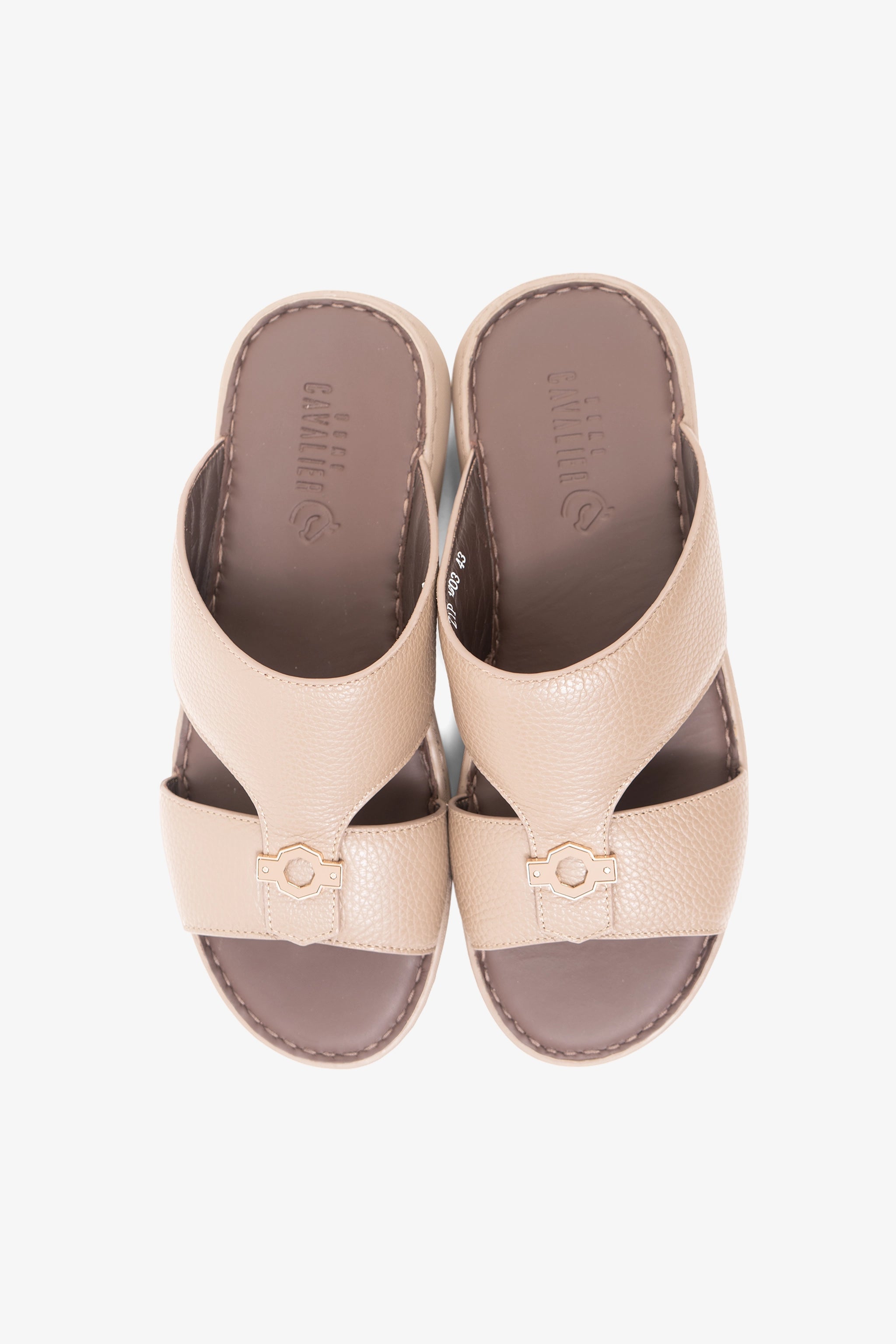 CAVALIER MENS SANDALS-ZIP1003 EARTH