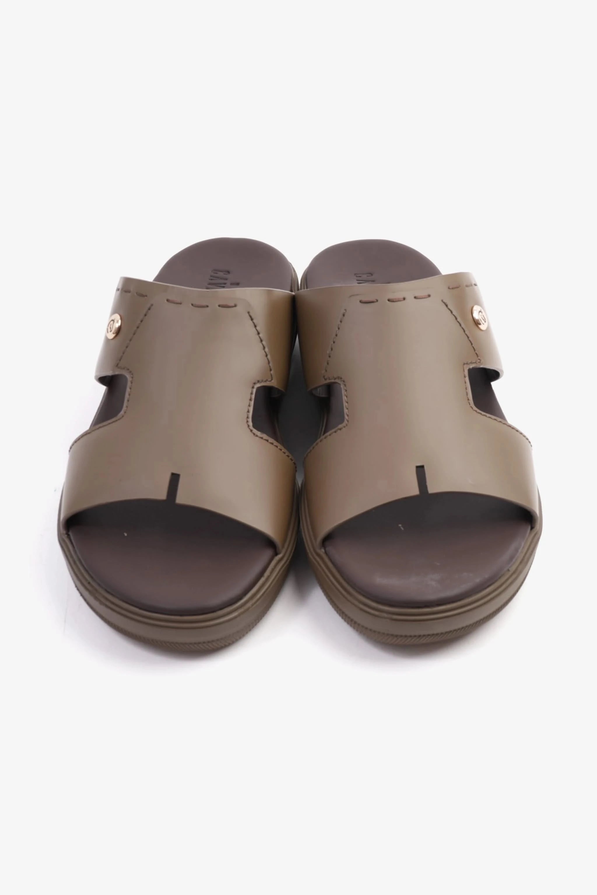 UOMO CAVALIER SLIP-ON DESIGN MEN SANDALS TRUFFLE