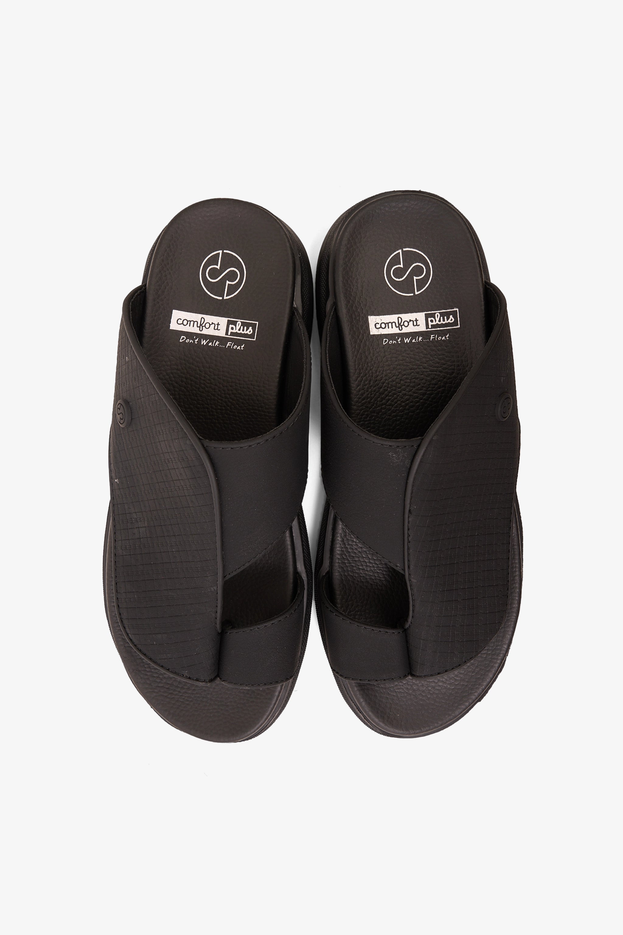 COMFORT PLUS IMPERIAL COMFORT ARABIC SANDALS BLACK - Seventy7