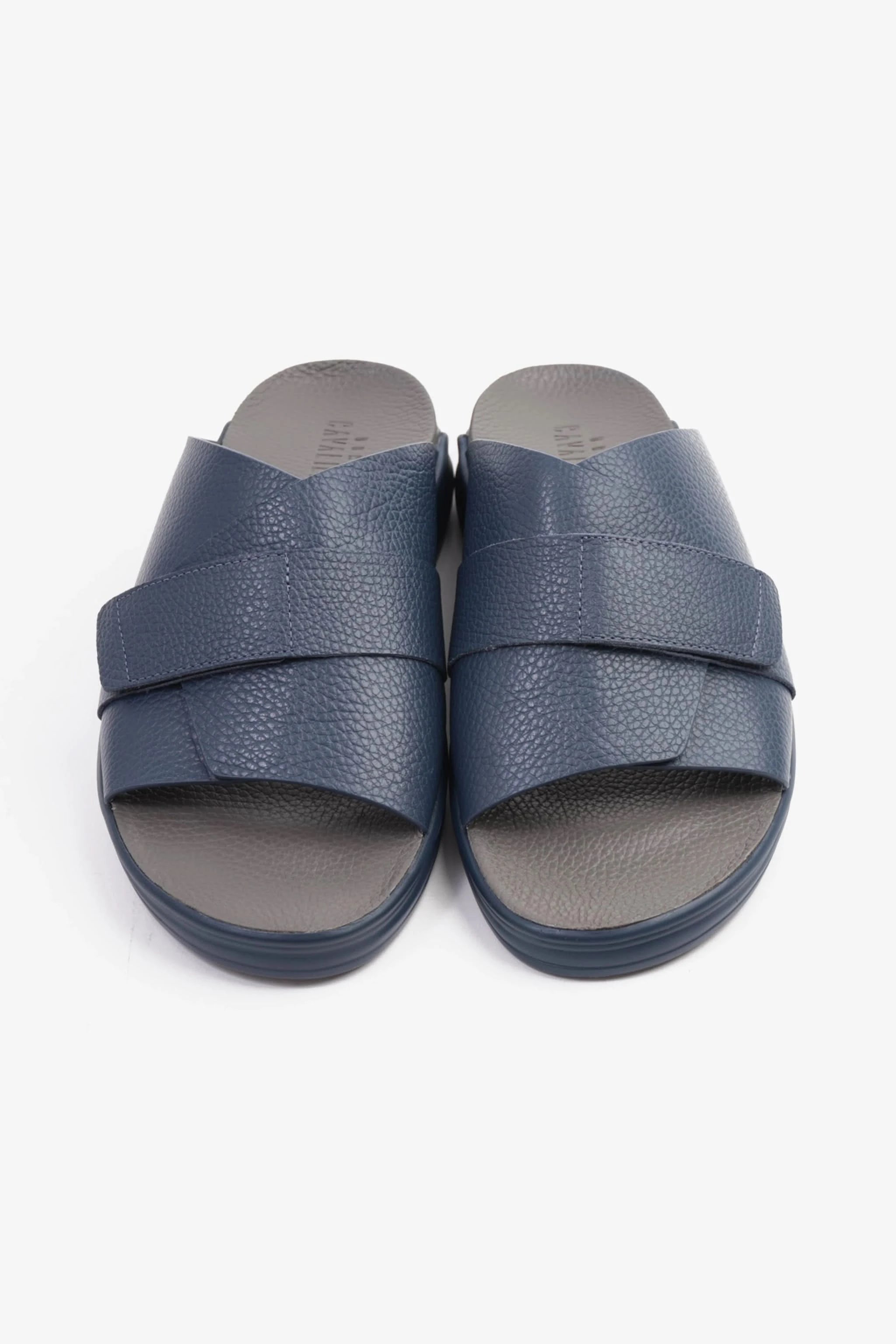 UOMO CAVALIER MEN'S STRAPPY SANDALS NAVY - Seventy7