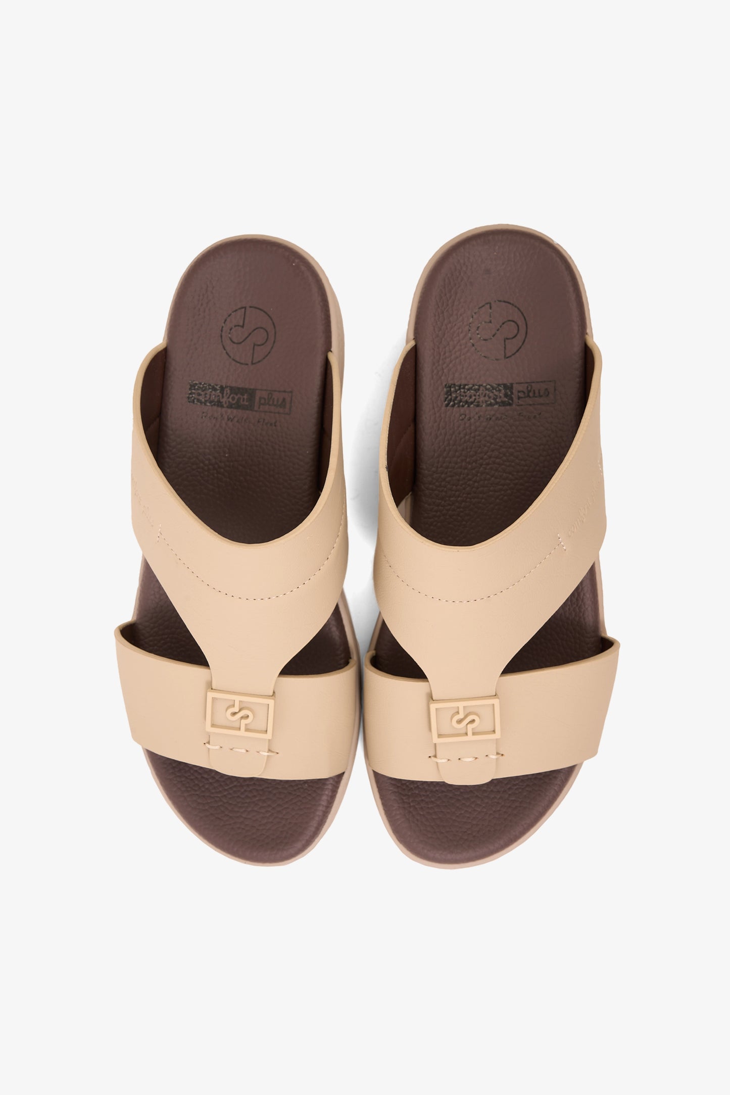 COMFORT PLUS ZEN BALANCE ARABIC SANDALS BEIGE