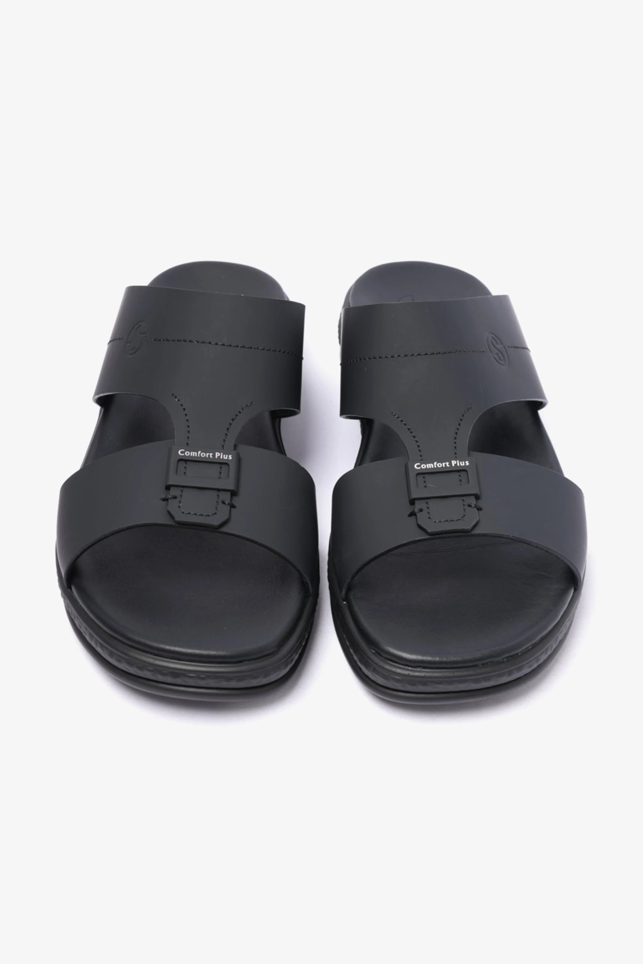 COMFORT PLUS TIMELESS DESIGN MENS SANDALS BLACK