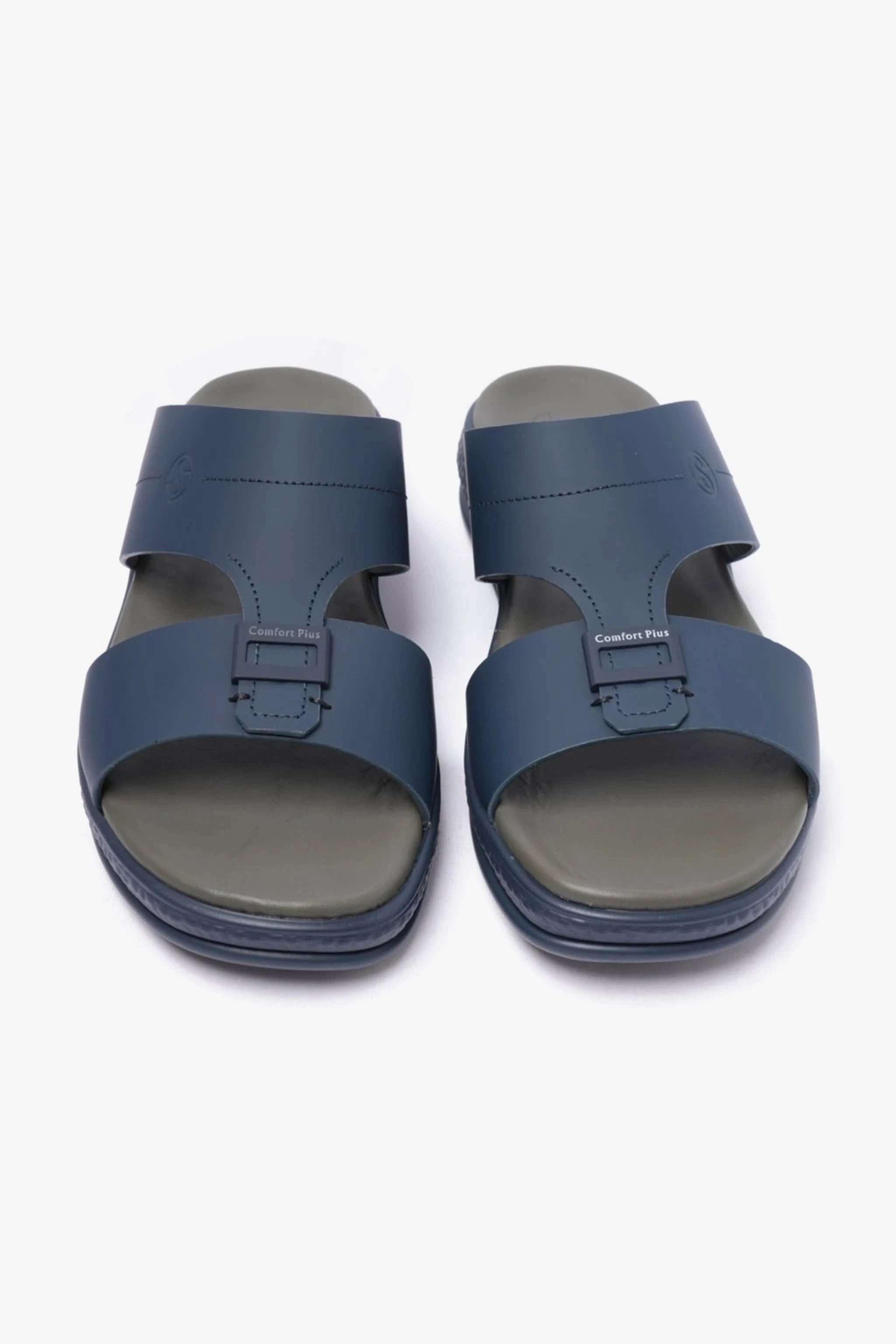 COMFORT PLUS TIMELESS DESIGN STRAP MENS SANDALS NAVY