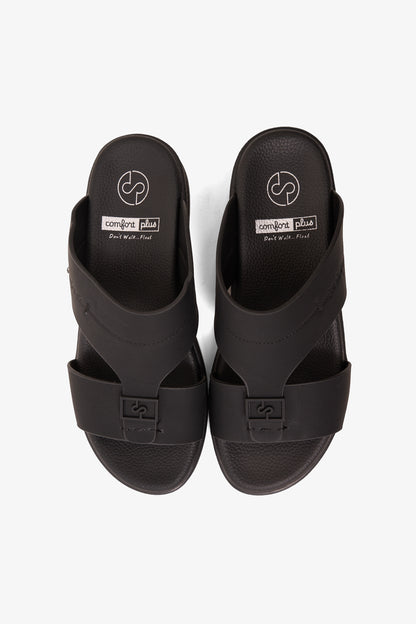 COMFORT PLUS ZEN BALANCE ARABIC SANDALS BLACK