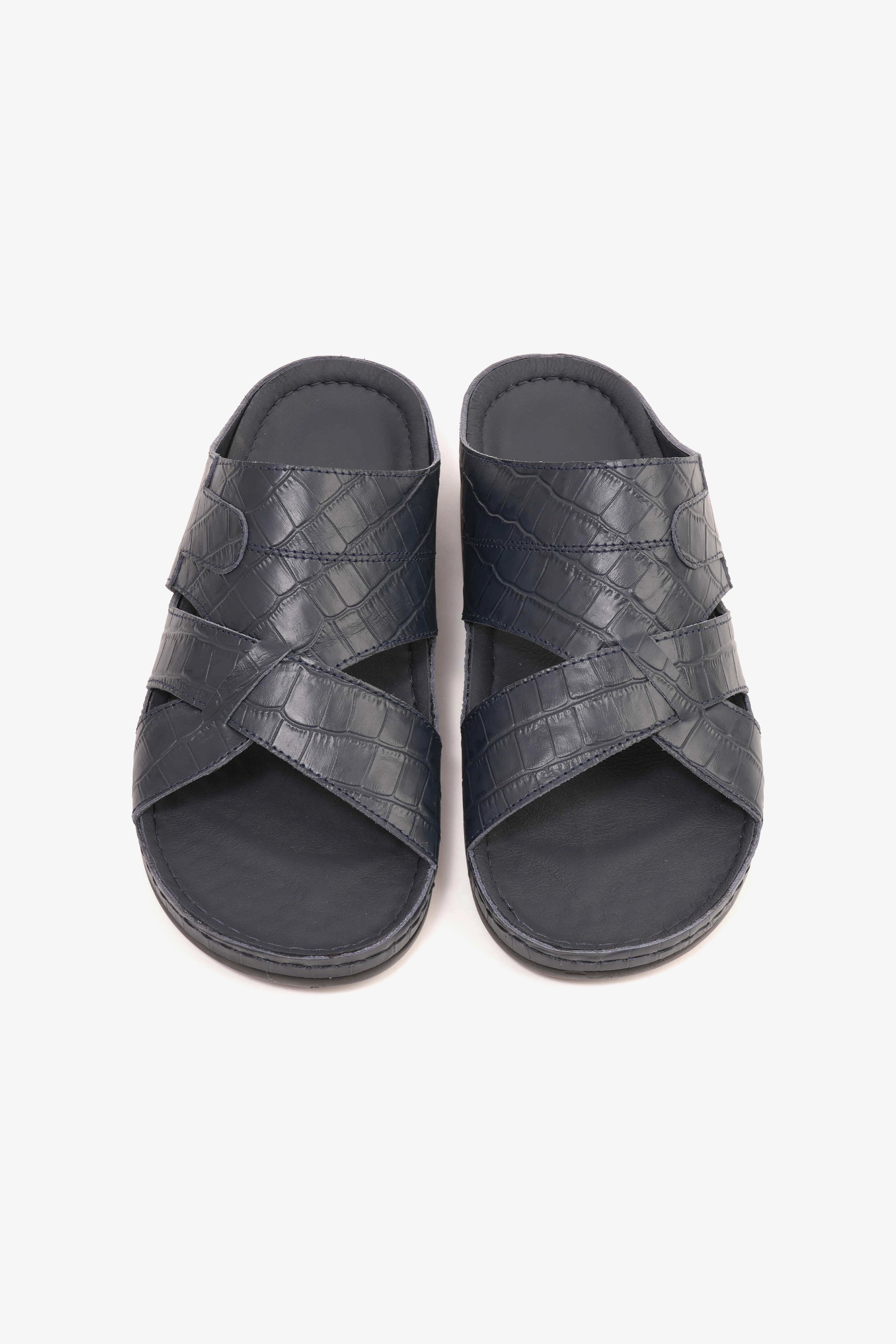 COMFORT PLUS MENS SANDALS  -  AV03 NAVY - Seventy7