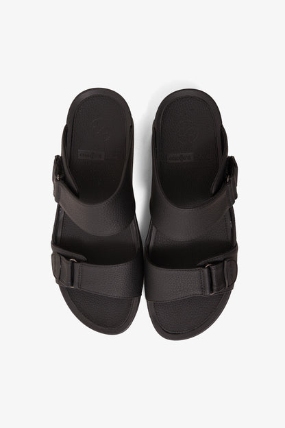 COMFORT PLUS ELITE CUSHION ARABIC SANDALS BLACK