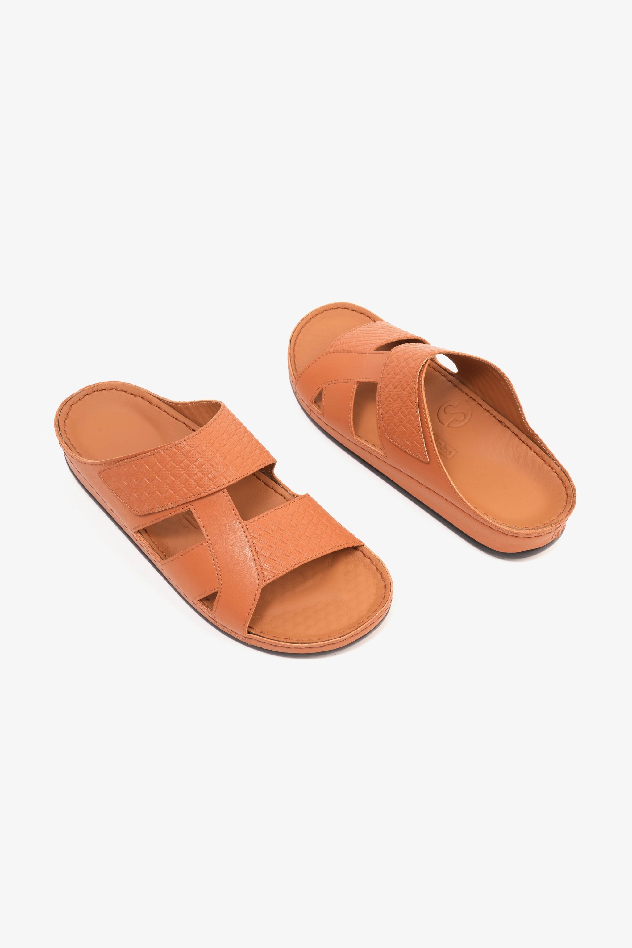 COMFORT PLUS MENS SANDALS  -  AV05 TAN