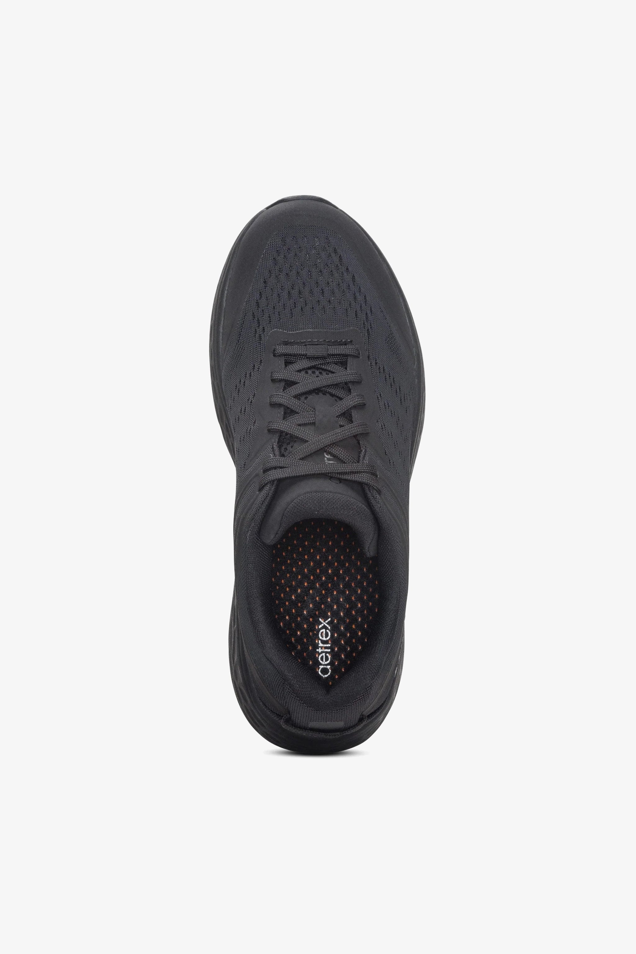 AETREX CHASE ARCH SUPPORT SNEAKERS BLACK/BLACK - Seventy7