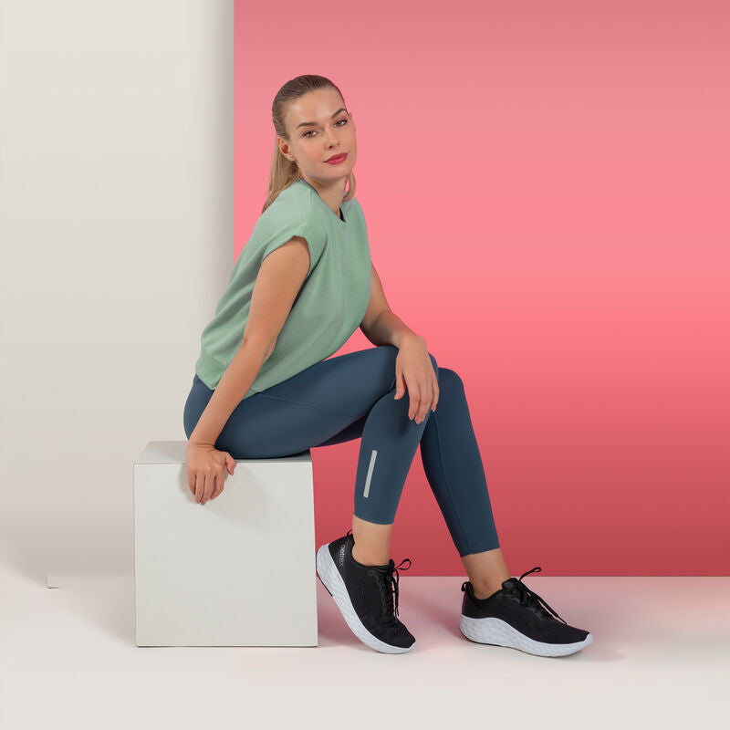 DANIKA ARCH SUPPORT SNEAKER BLACK - Seventy7