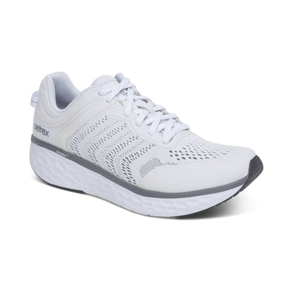 AETREX CHASE ARCH SUPPORT SNEAKERS WHITE