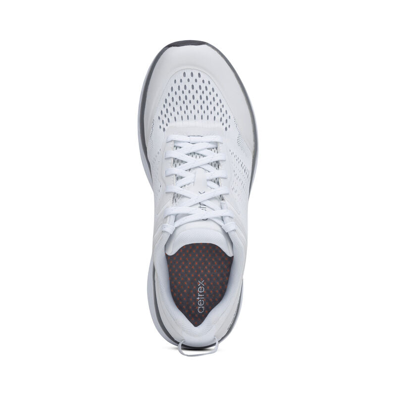 AETREX CHASE ARCH SUPPORT SNEAKERS WHITE