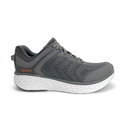 AETREX CHASE ARCH SUPPORT SNEAKERS GREY