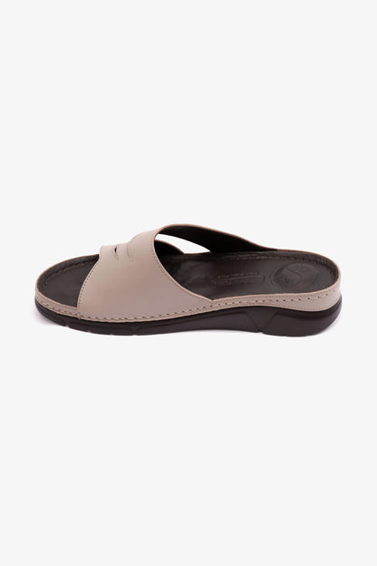 COMFOT PLUS WOMENS SANDALS WITH FLEXIBLE OUTSOLE STONE