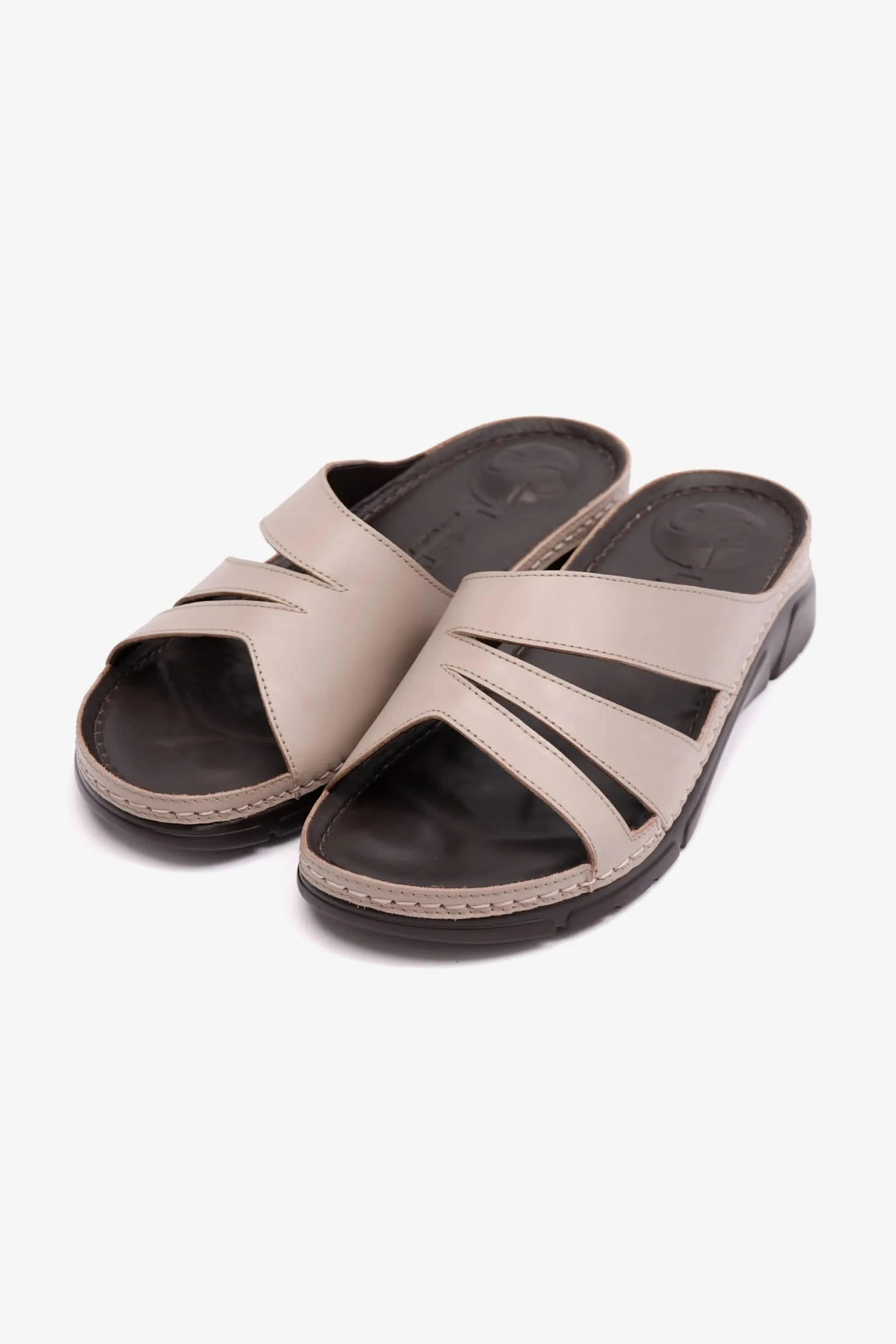 COMFOT PLUS WOMENS SANDALS WITH FLEXIBLE OUTSOLE STONE - Seventy7