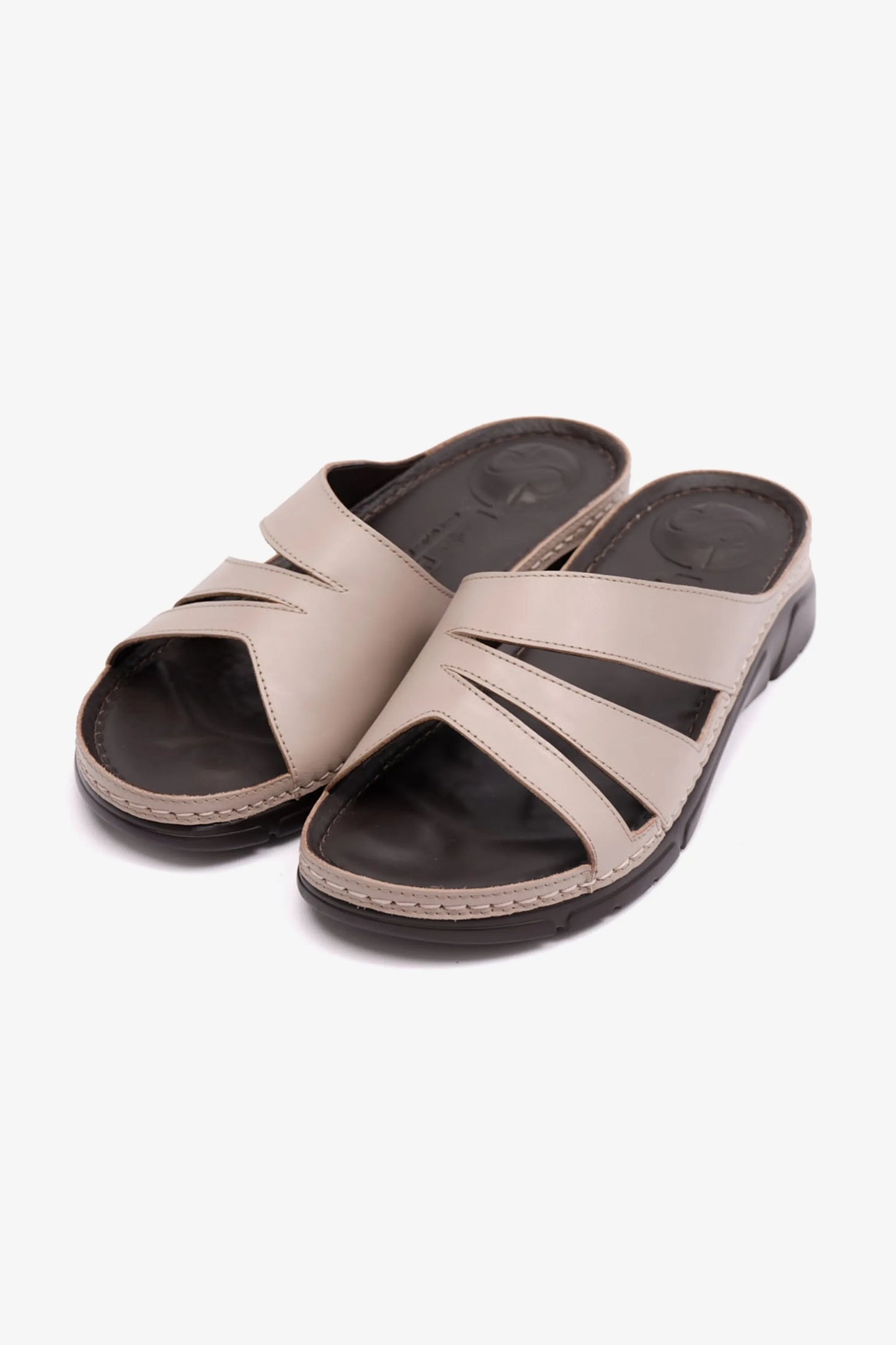 COMFOT PLUS WOMENS SANDALS WITH FLEXIBLE OUTSOLE STONE