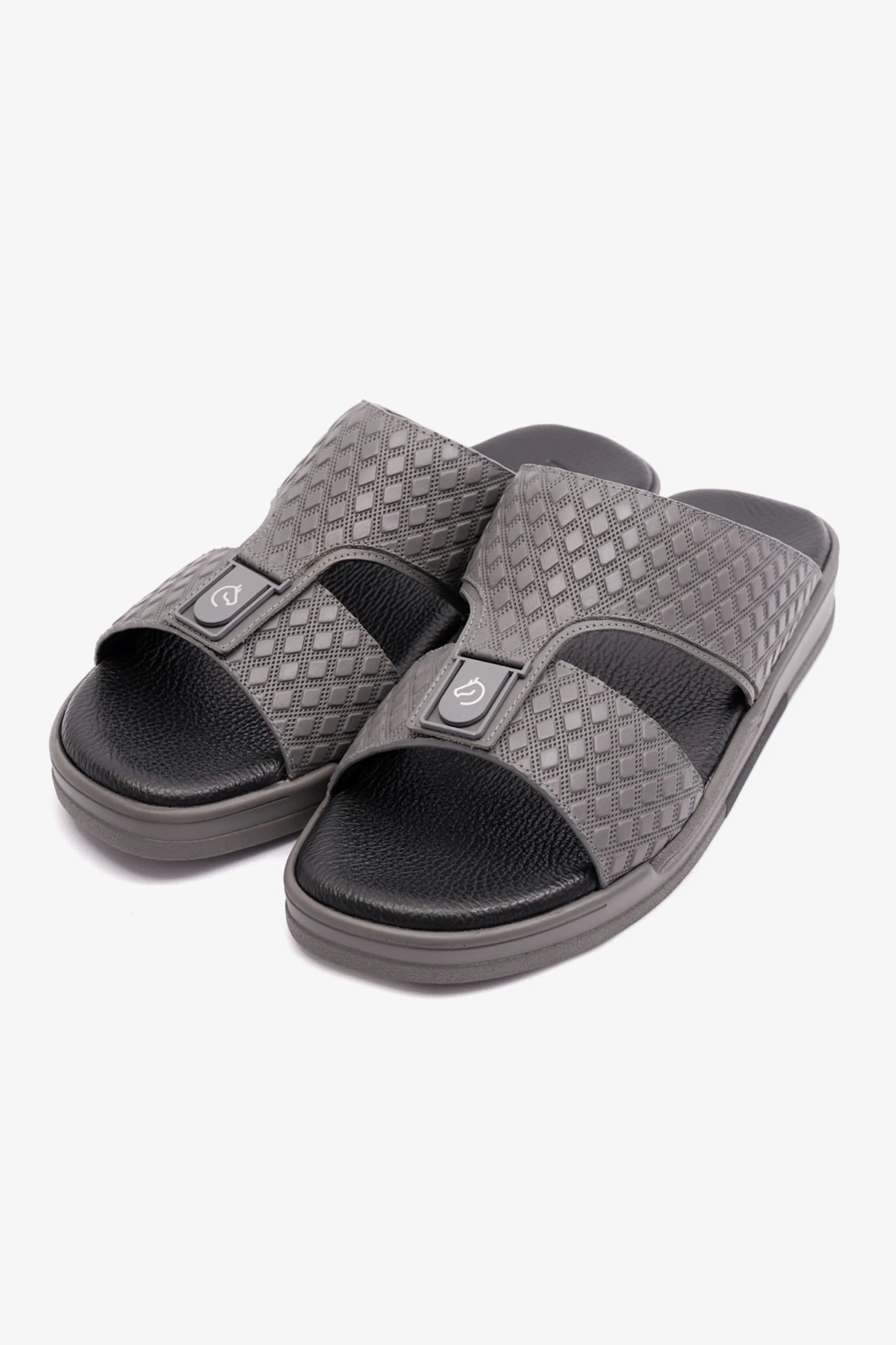 CAVALIER MENS ANTISKID GRIP SANDALS GREY