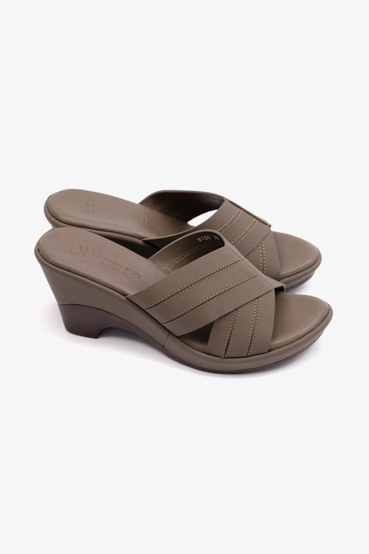 COMFORT PLUS WOMENS SANDAL WITH HIGH HEELS TRUFFLE