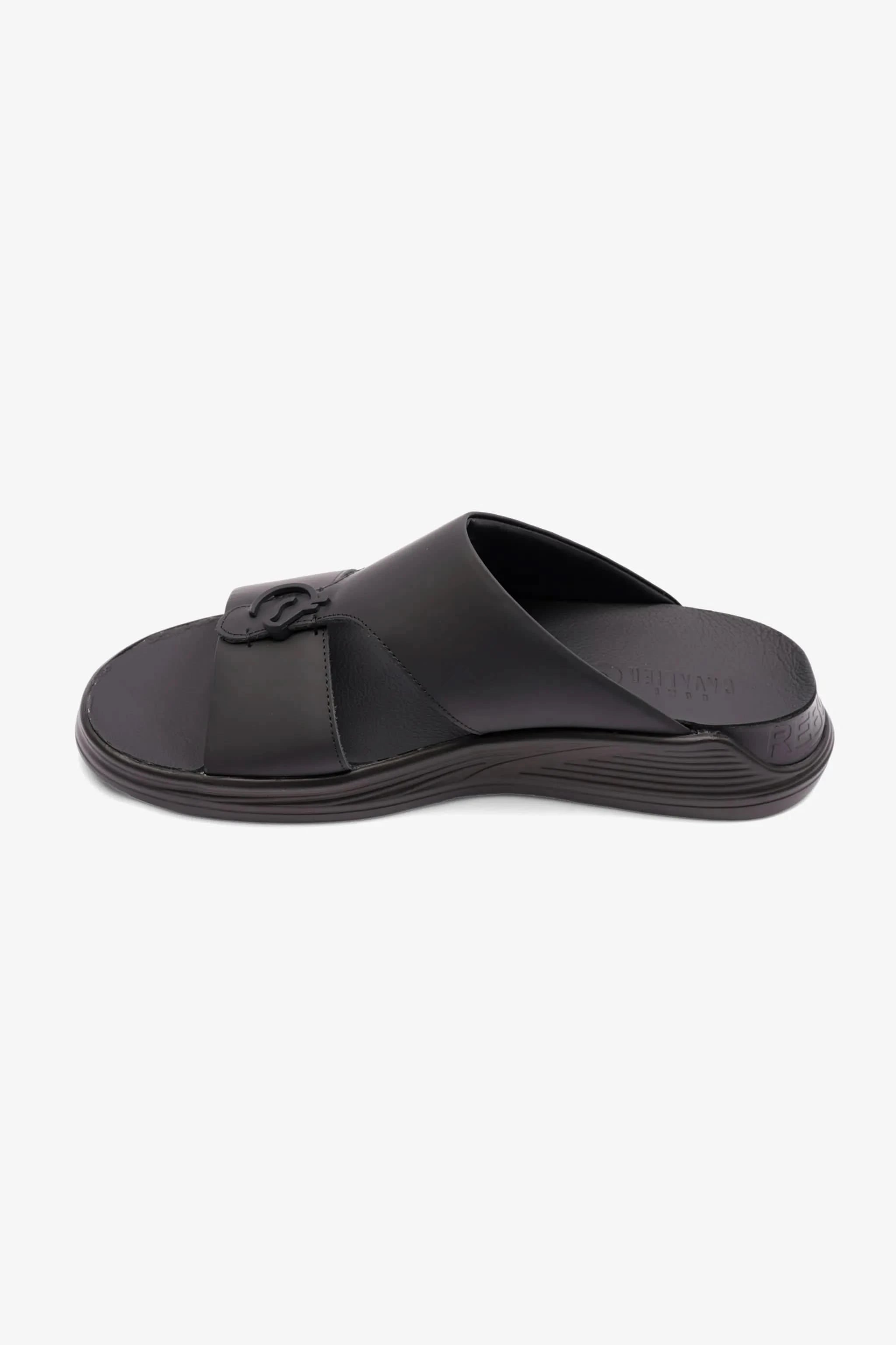 MENS ARABIC CAVALIER SANDALS SUN BLACK