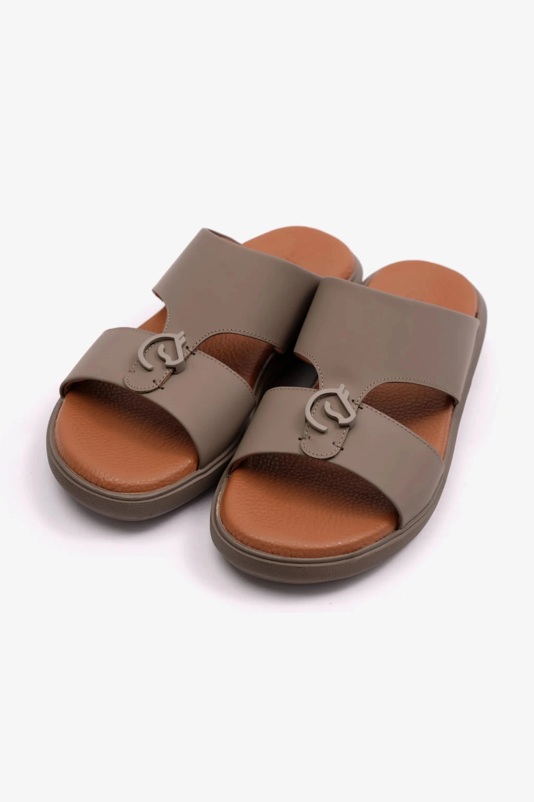 SOFT FOOTBED MENS ARABIC CAVALIER SANDALS SAND