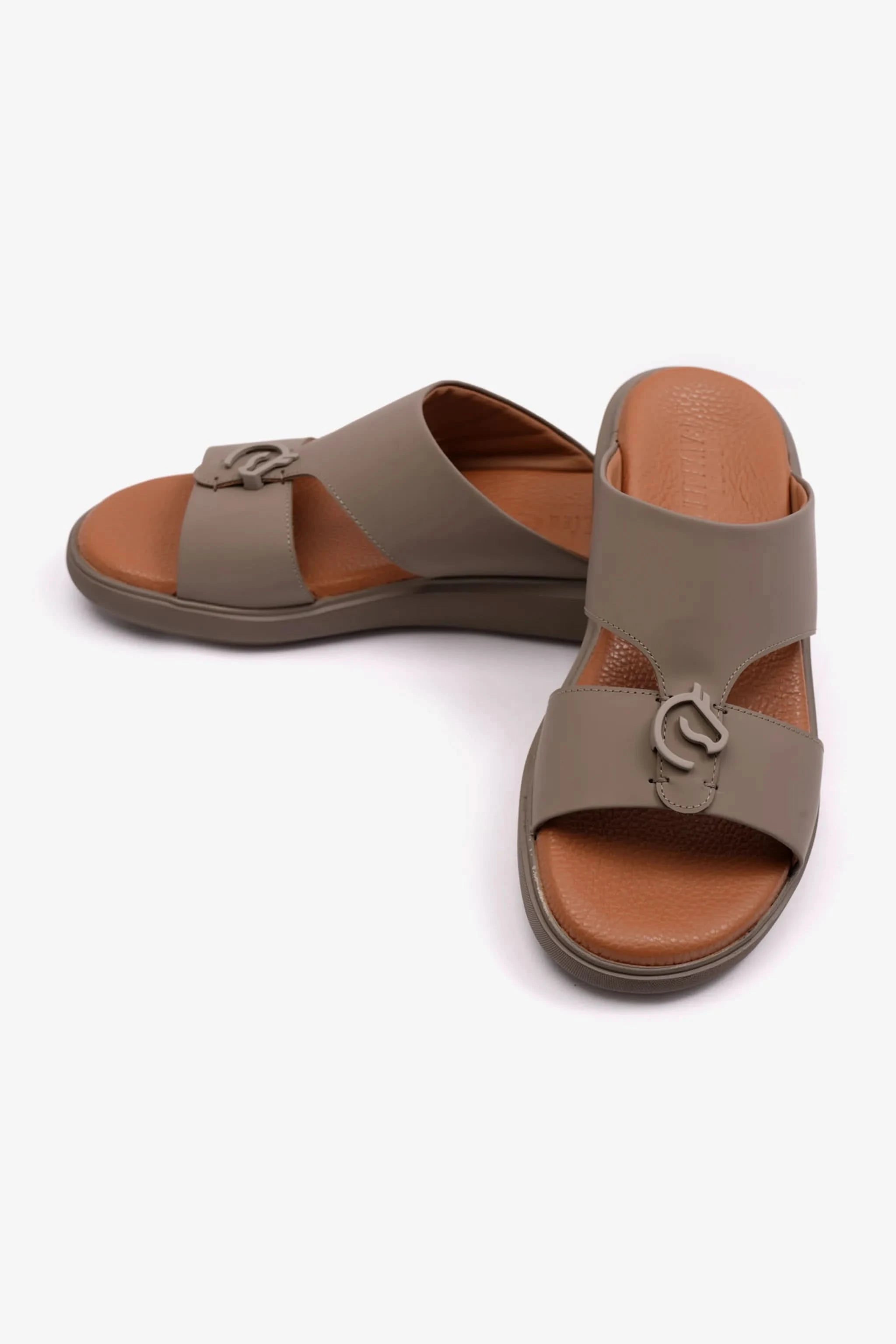 SOFT FOOTBED MENS ARABIC CAVALIER SANDALS SAND