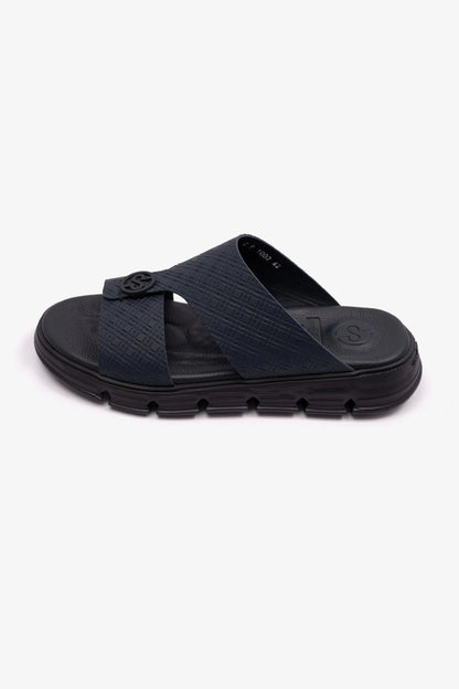 COMFORT PLUS MENS ARABIC ITALIAN OUTSOLE SANDAL NAVY