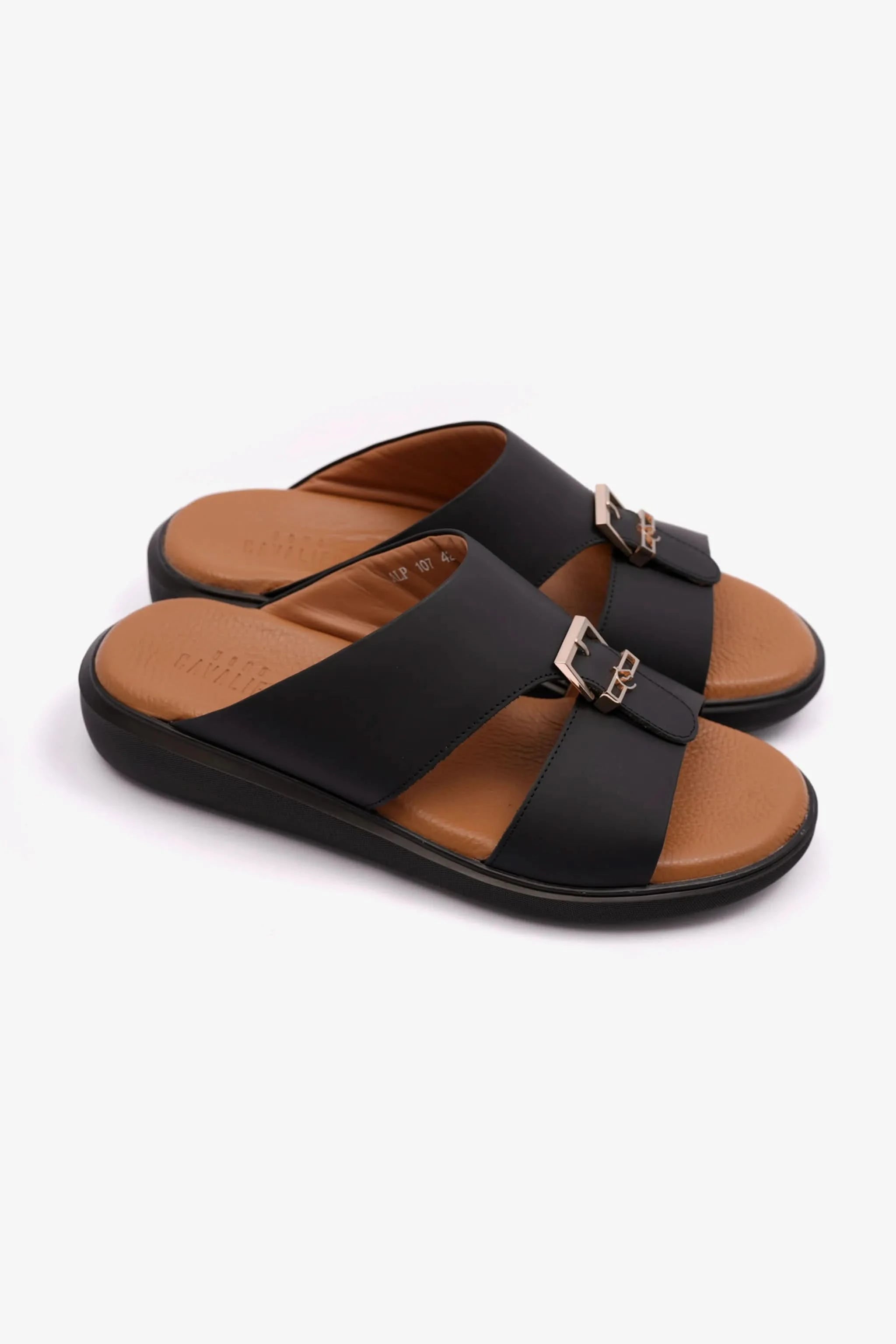 CLASSIC OUTSOLE CAVALIER MENS SANDALS BLACK