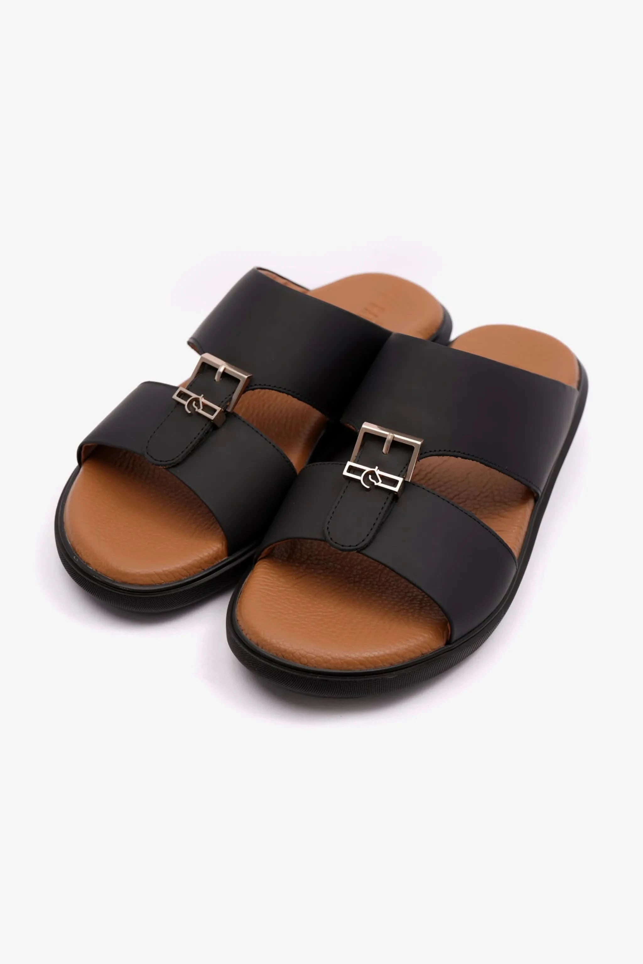 CLASSIC OUTSOLE CAVALIER MENS SANDALS BLACK